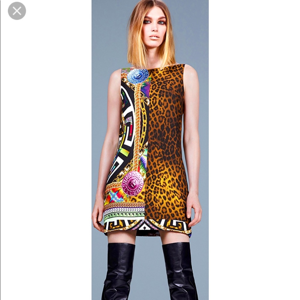 SOLD!!!Versace dress from 2014 summer collection